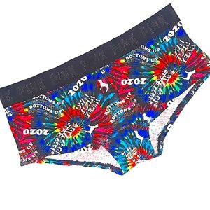 NWT VICTORIA'S SECRET PINK Tie Dye 2020 Boyshorts